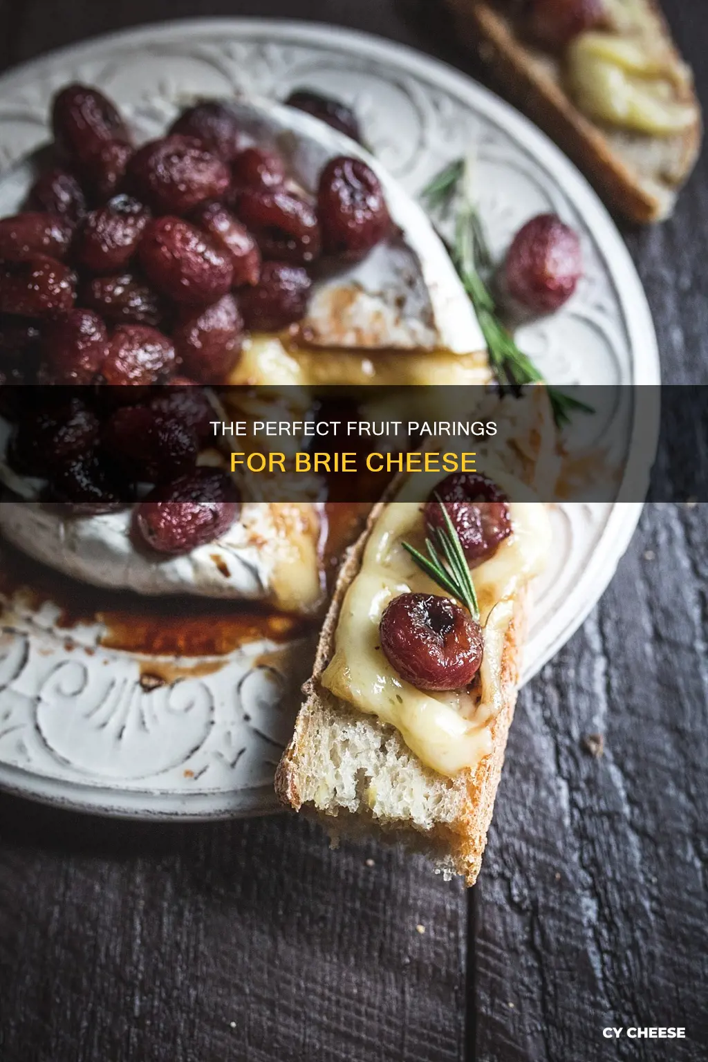 what fresh fruit is best with brie cheese