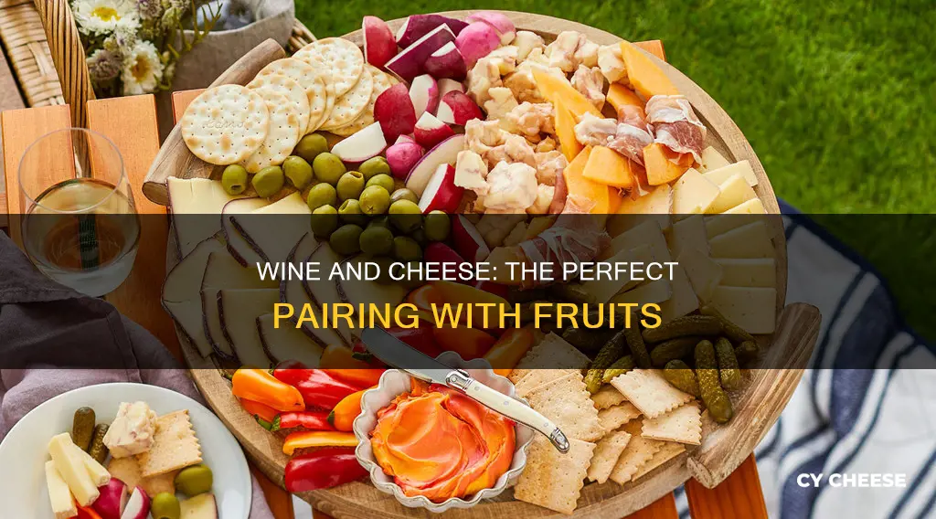 what fruit goes well with wine and cheese