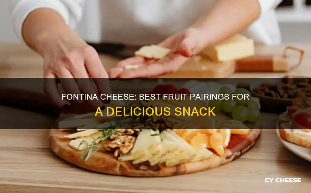 what fruit goes with fontina cheese