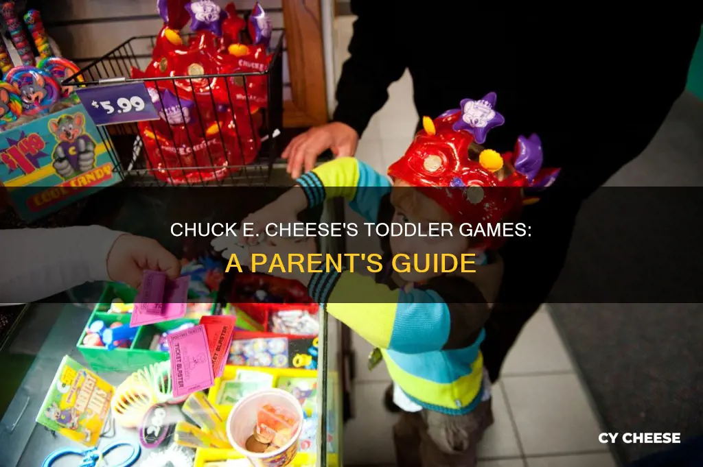 what games does chuck e cheese have for toddlers