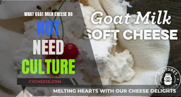 Goat Milk Cheese: Unveiling the Cultured Mystery