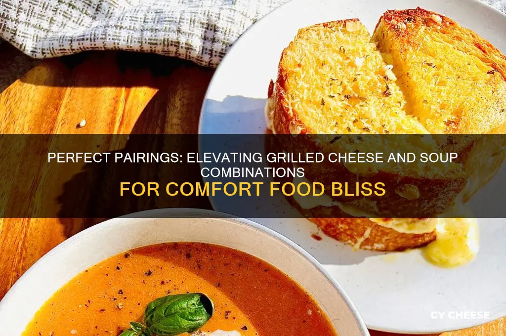 what goes good with grilled cheese and soup