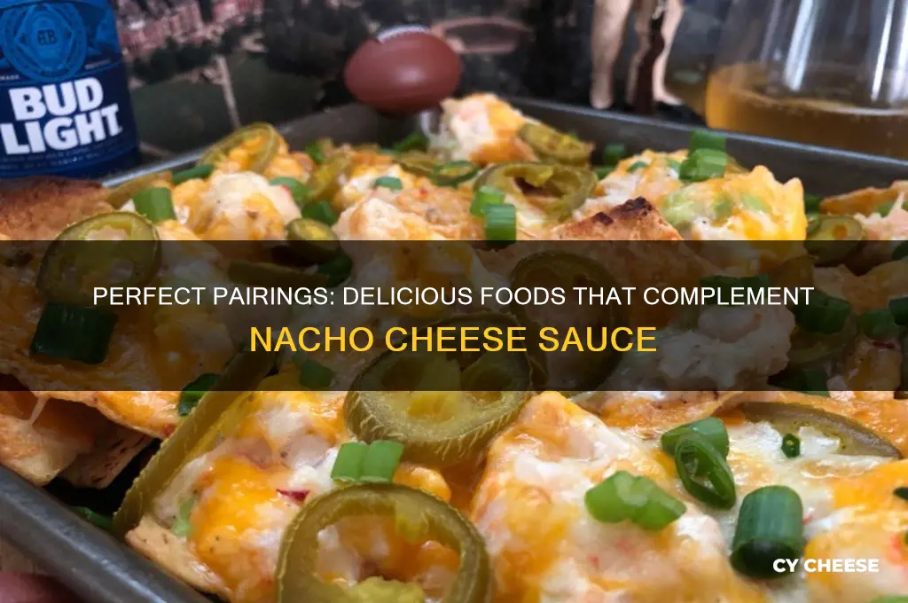 what goes good with nacho cheese