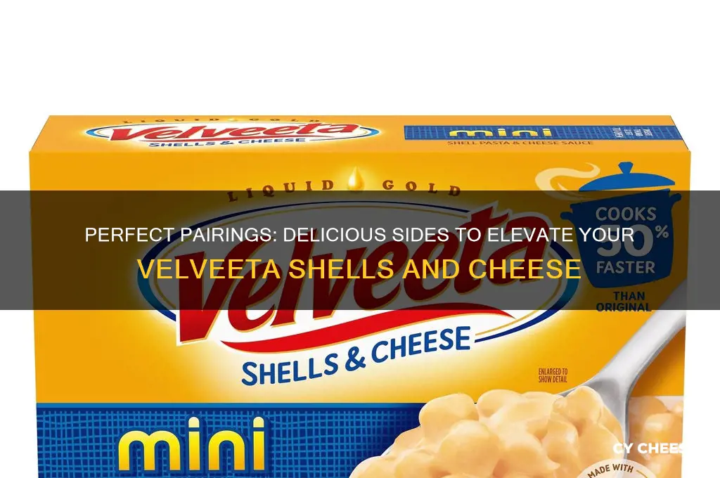 what goes good with velveeta shells and cheese