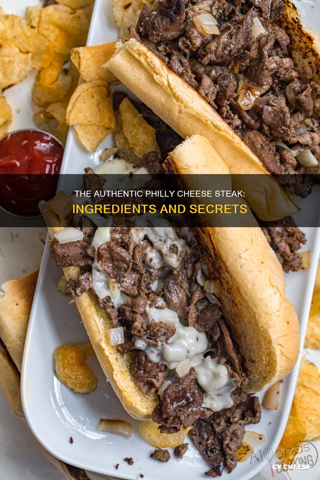 what goes in a philly cheese steak