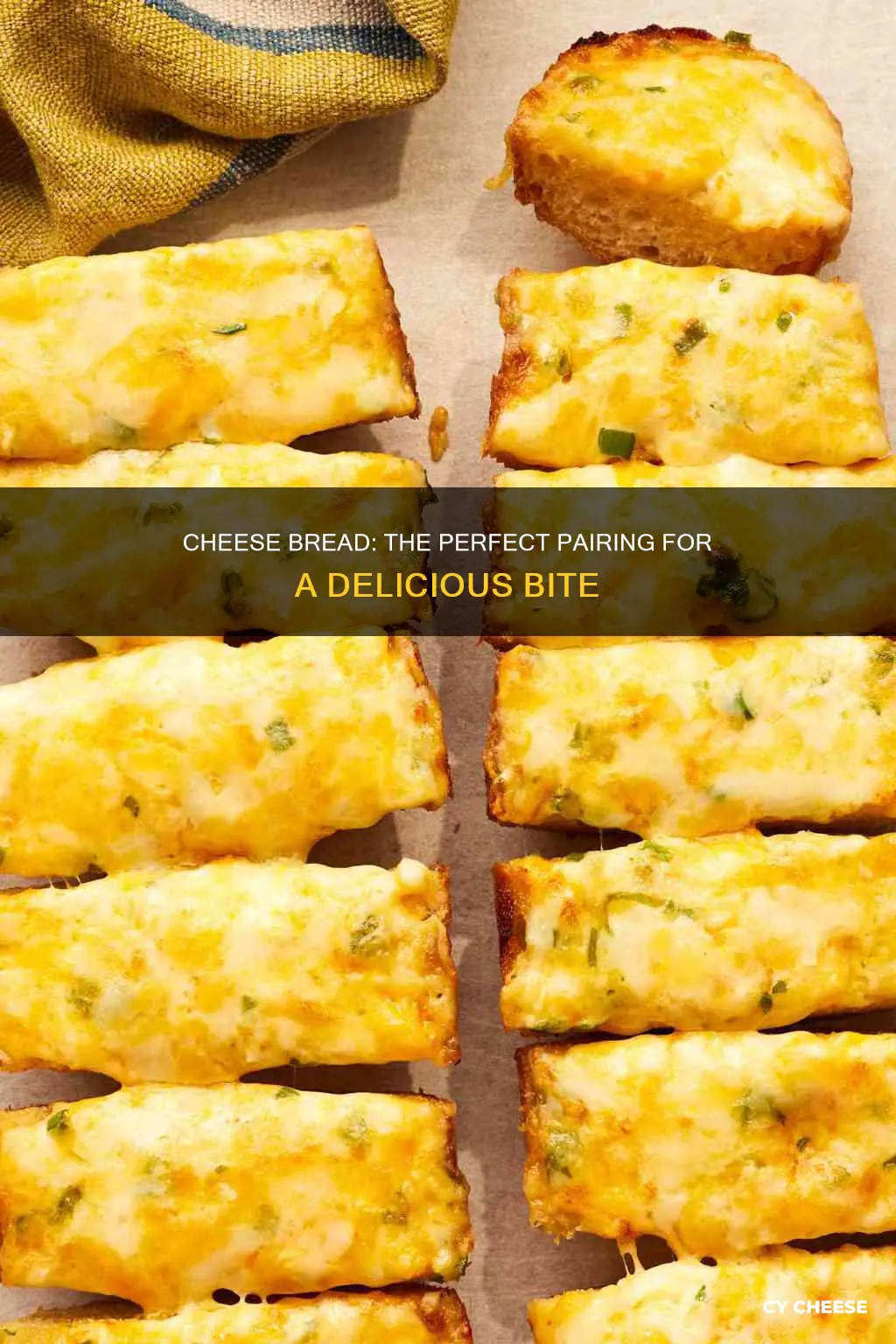 what goes well in cheese bread