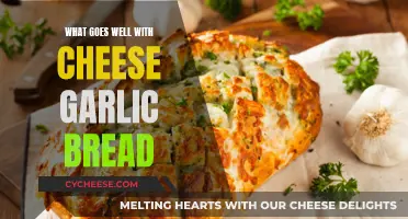 The Perfect Pairings for Cheese Garlic Bread