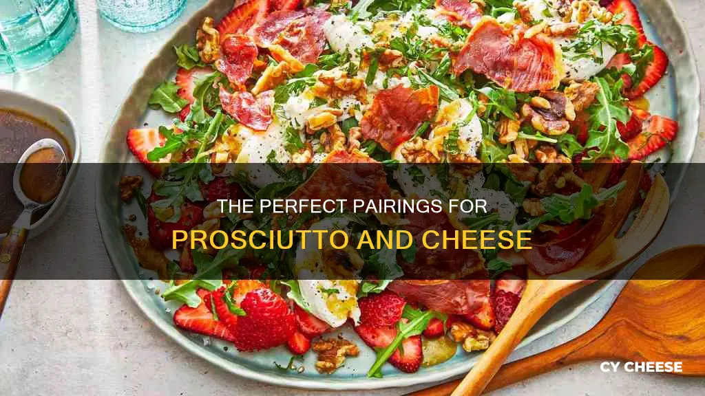 what goes well with prosciutto cheese