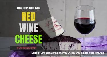 The Perfect Pair: Red Wine and Cheese