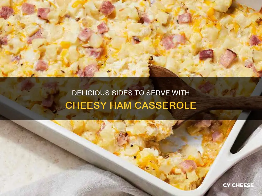 what goes with a cheese and ham casserole