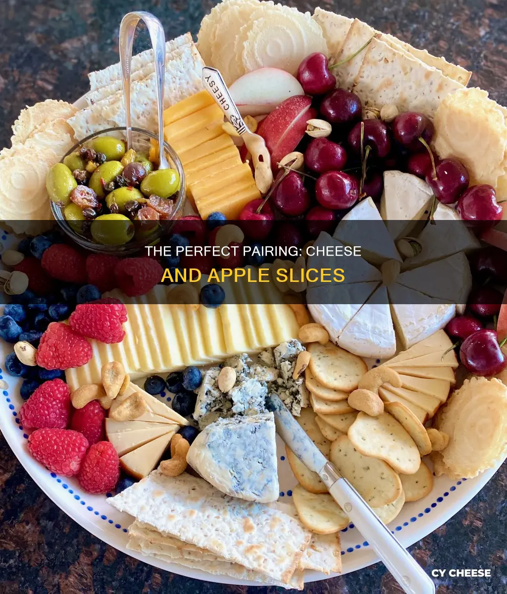 what goes with cheese and apple slices