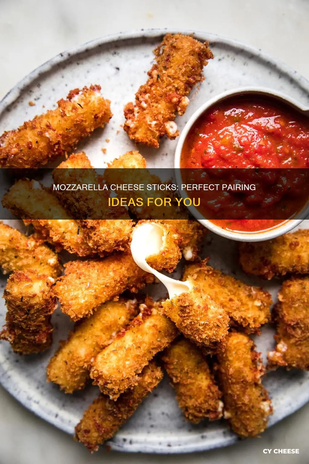 what goes with mozzarella cheese sticks