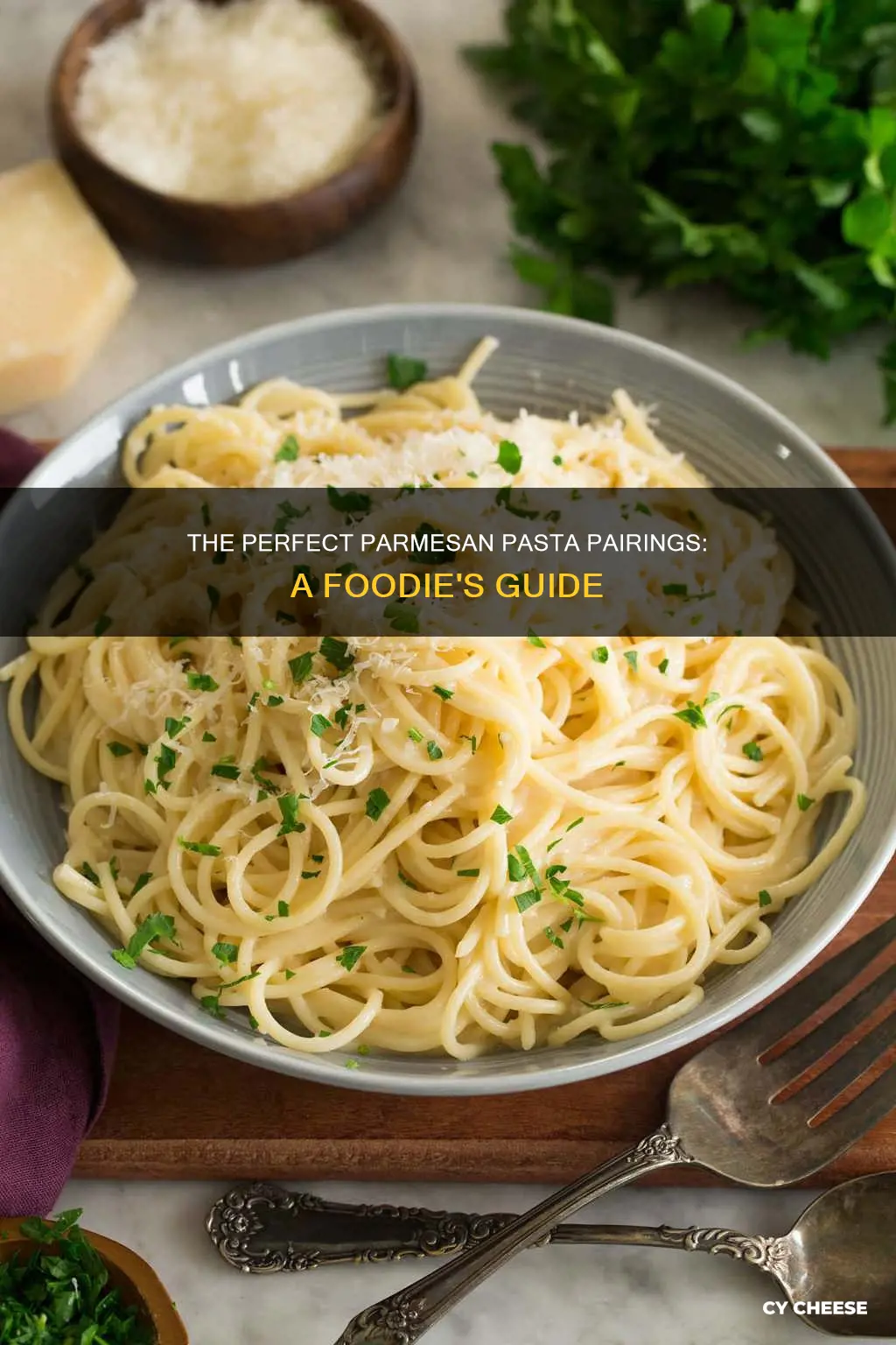 what goes with pasta parmesan cheese