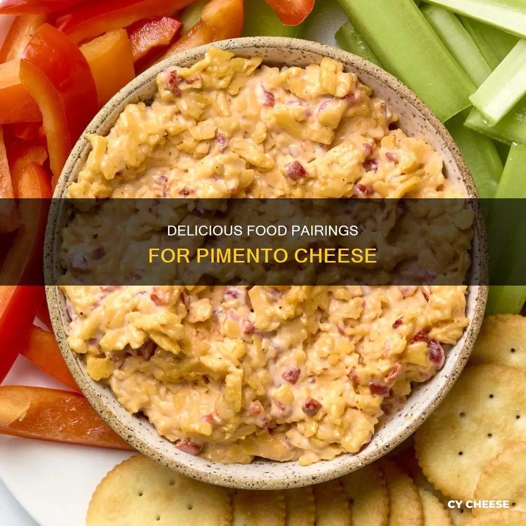 what goes with pimento cheese