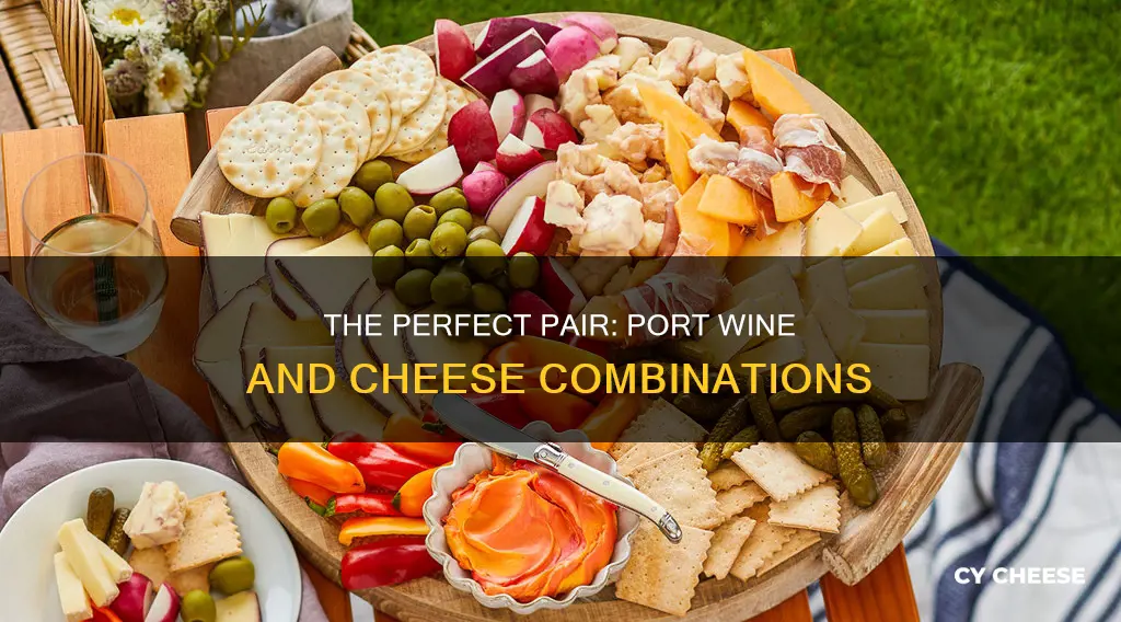 what goes with port wine cheese