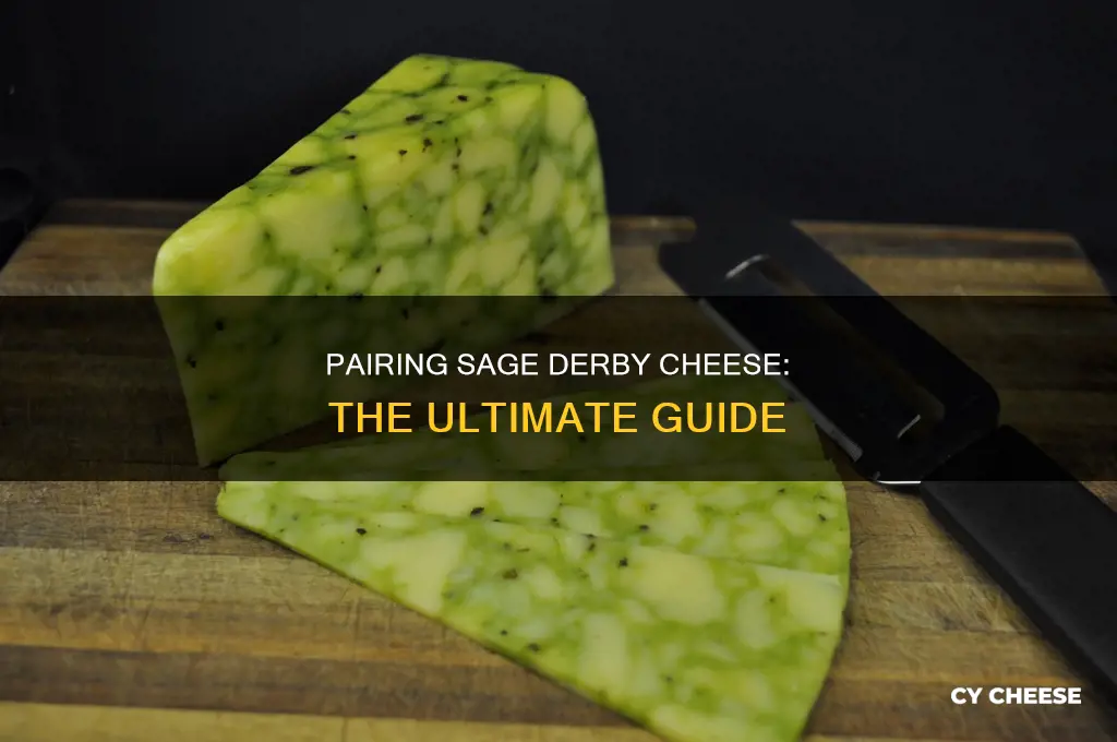 what goes with sage derby cheese