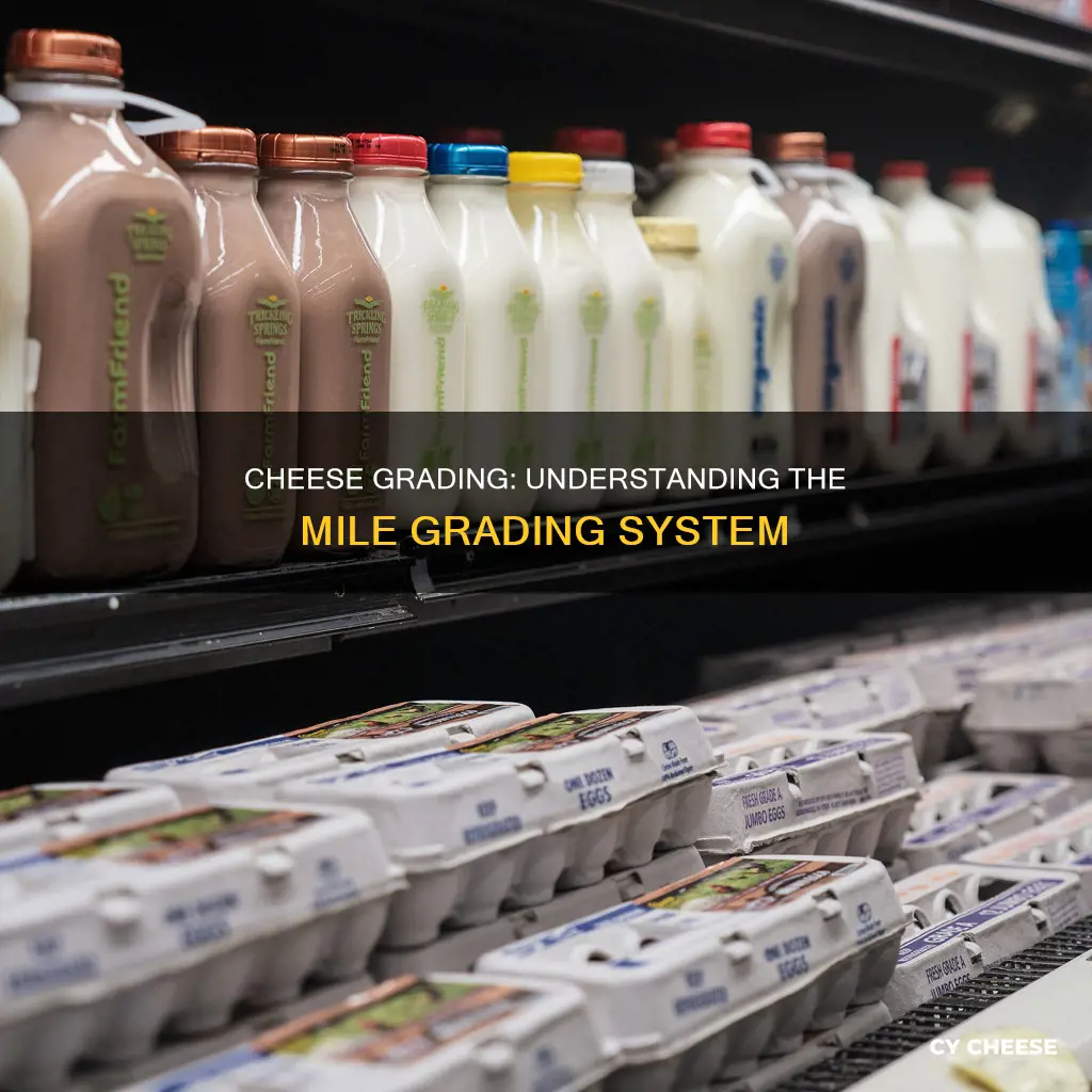what grade of mile is used in cheese