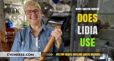 Lidia's Grated Cheese of Choice