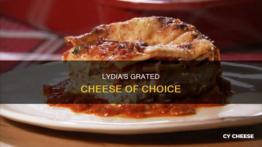what grated cheese does lydia use
