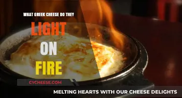 Flaming Greek Cheese: The Fiery Saga of Saganaki