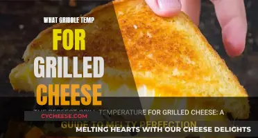 Perfect Griddle Temp for Golden Grilled Cheese