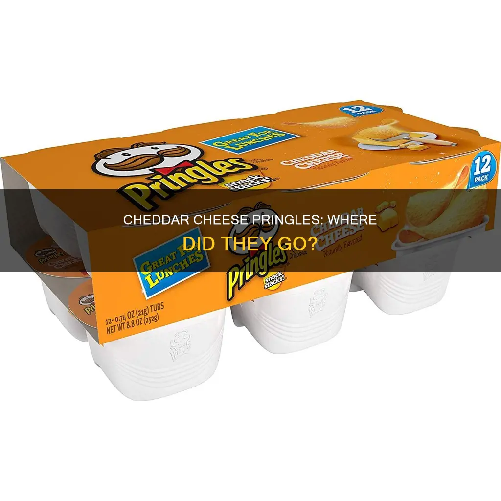 what happened to cheddar cheese pringles