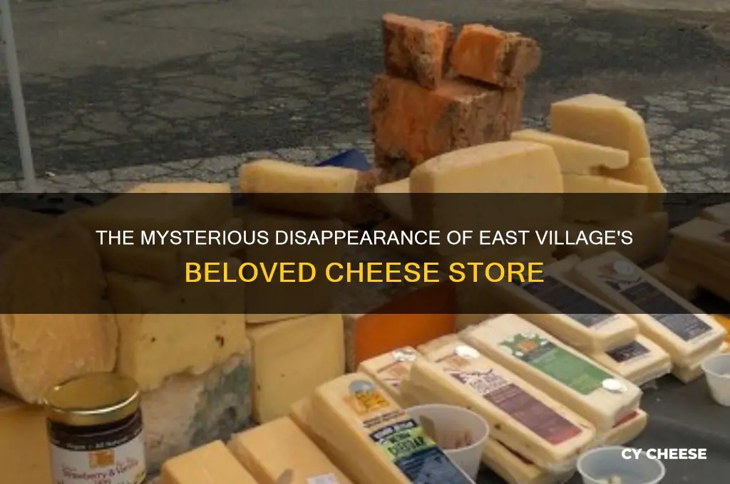 what happened to cheese store in east village