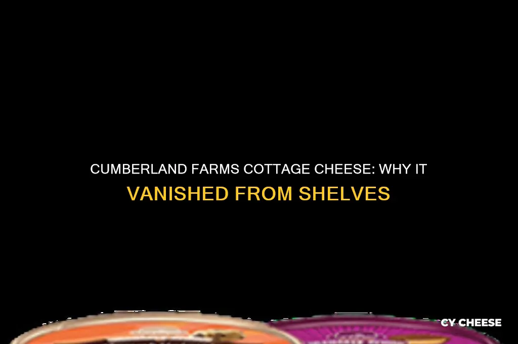 what happened to cumberland farms cottage cheese