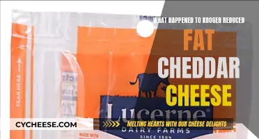 Kroger's Cheddar Cheese: A Reduced Fat Mystery Unveiled