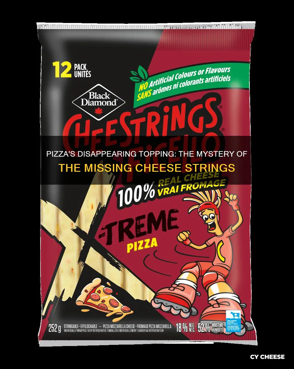 what happened to pizza cheese strings