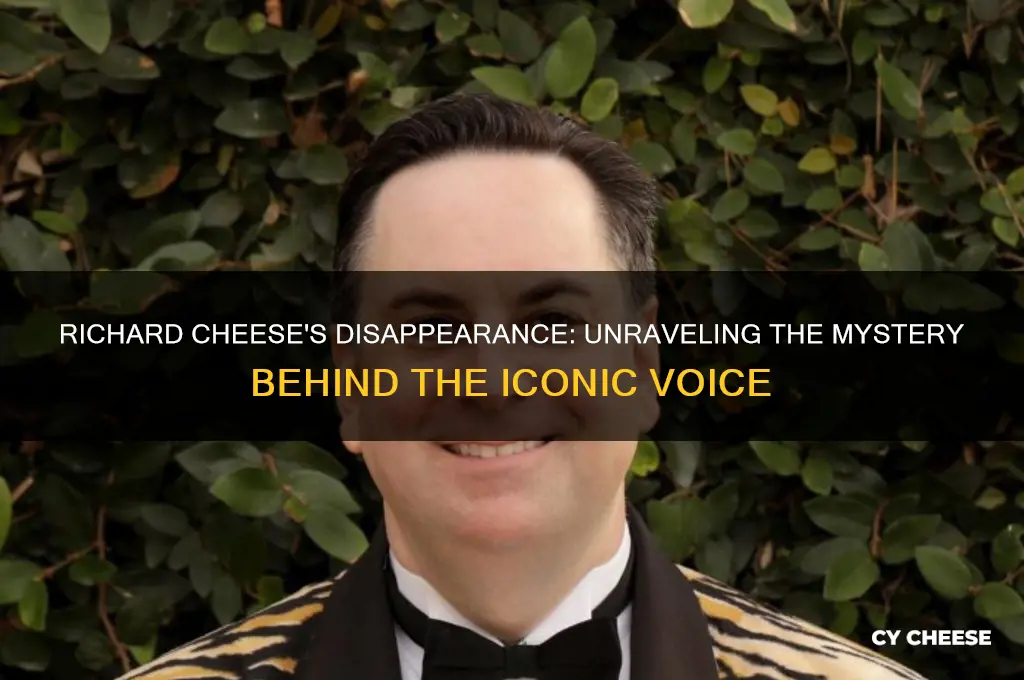 what happened to richard cheese