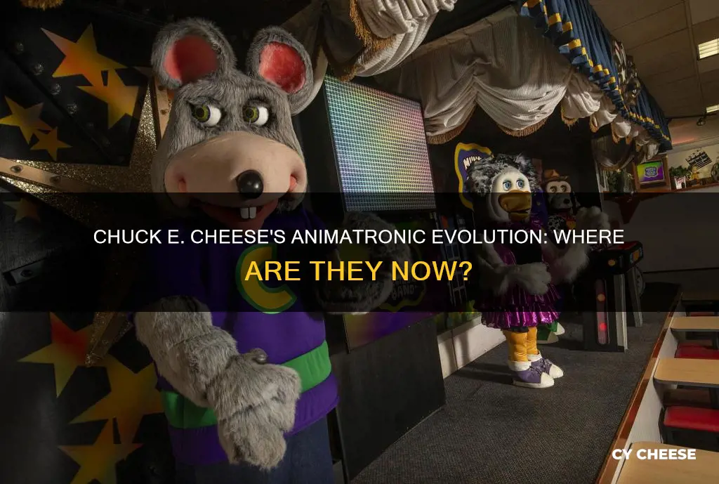 what happened to the animatronics at chuck e cheese