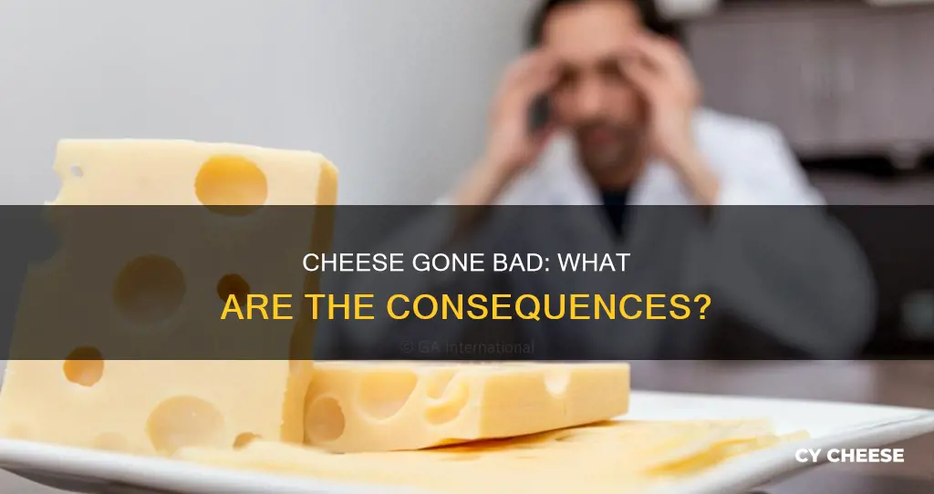 what happens if i ate bad cheese