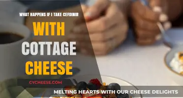 Cefdinir and Cottage Cheese: Potential Risks and Interactions Explained