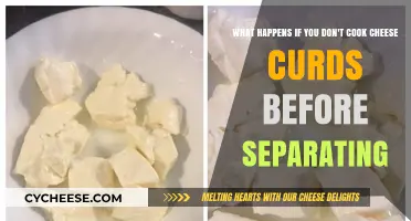 Curds' Fate: Pre-Separation Cooking Impact