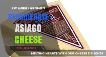 Forgot to Refrigerate Asiago Cheese? Here's What Happens Next