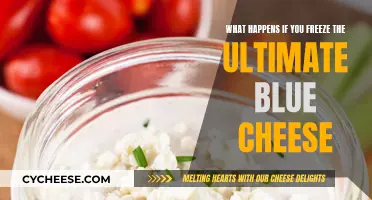 Freezing the Ultimate Blue Cheese: What's the Verdict?