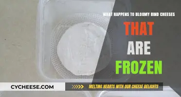 Freezing Bloomy Rind Cheeses: Impact on Texture, Flavor, and Quality
