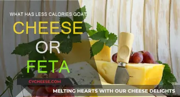 Goat Cheese vs Feta: Which Has Fewer Calories?