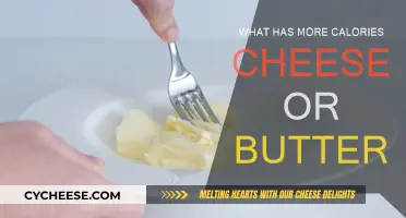 Cheese vs Butter: Which Has More Calories?