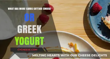 Cottage Cheese vs. Greek Yogurt: Which Has More Carbs?