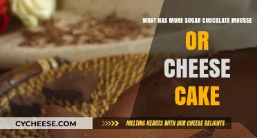 Chocolate Mousse vs. Cheesecake: Which Dessert Packs More Sugar?