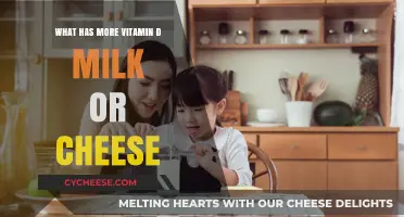 Milk vs. Cheese: Which Dairy Product Offers More Vitamin D?