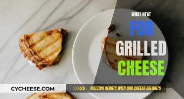 The Perfect Heat for a Grilled Cheese Sandwich