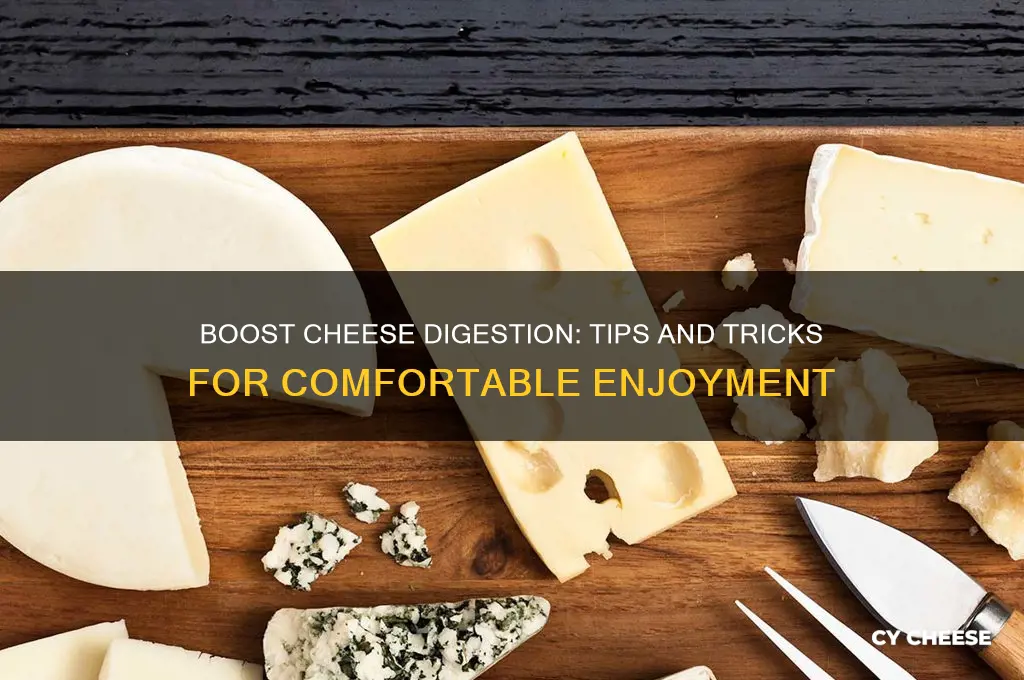 what helps digest cheese