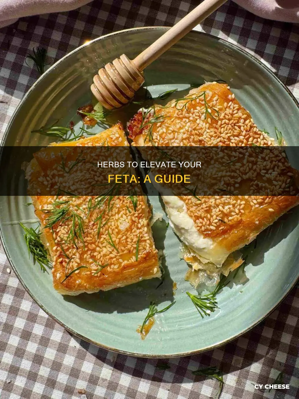 what herbs to put on feta cheese