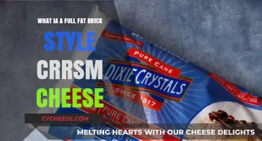 Understanding Full Fat Brick Style Cream Cheese: Texture, Uses, and Benefits