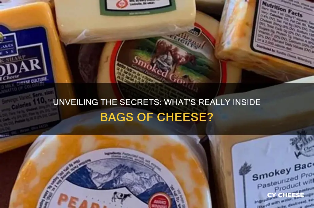 what in bags of cheese