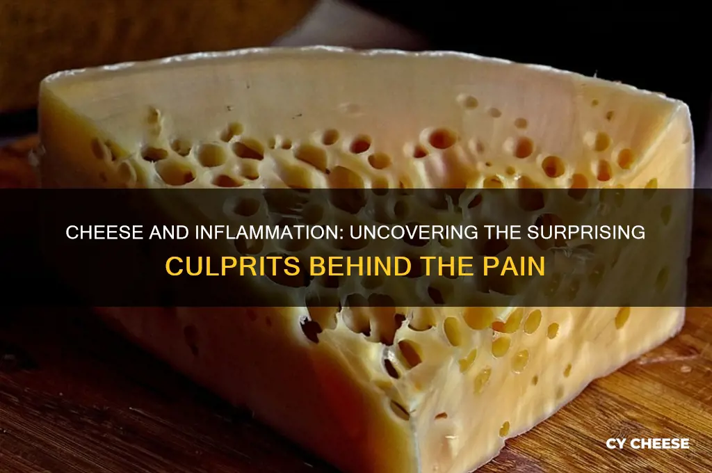 what in cheese causes inflammation