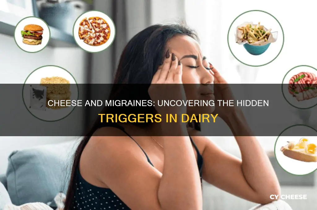 what in cheese causes migraines